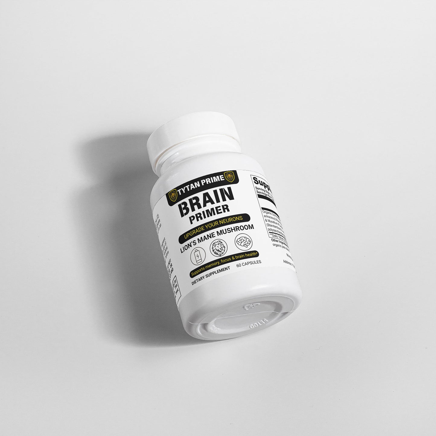 Brain Primer: Organic Lion's Mane Mushroom