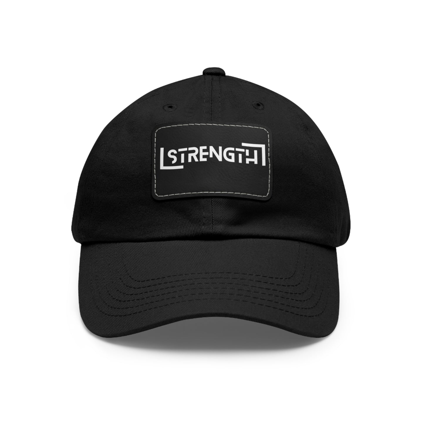 Strength Hat with Leather Patch (Rectangle)