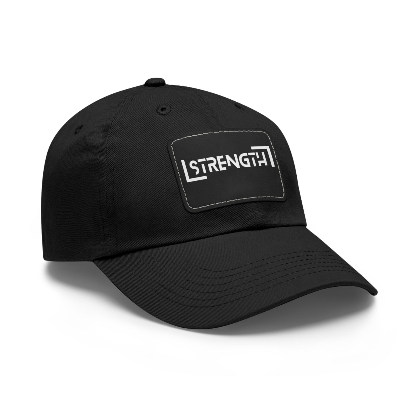 Strength Hat with Leather Patch (Rectangle)